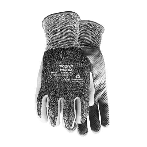 Watson Gloves Stealth XL Nitrile/Polyester Knit Hero Black Gloves