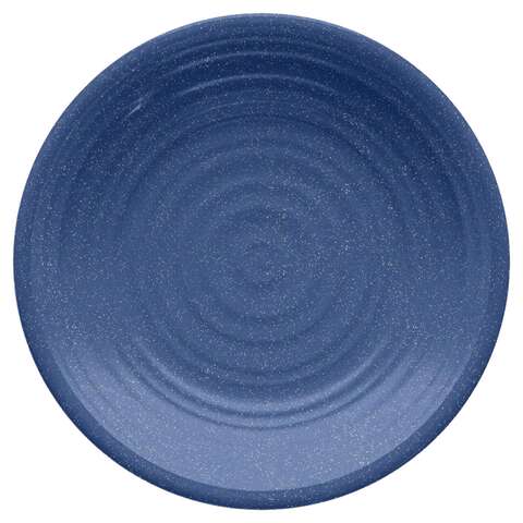 TarHong Blue Bamboo/Fiber Artisan Salad Plate 1 pk