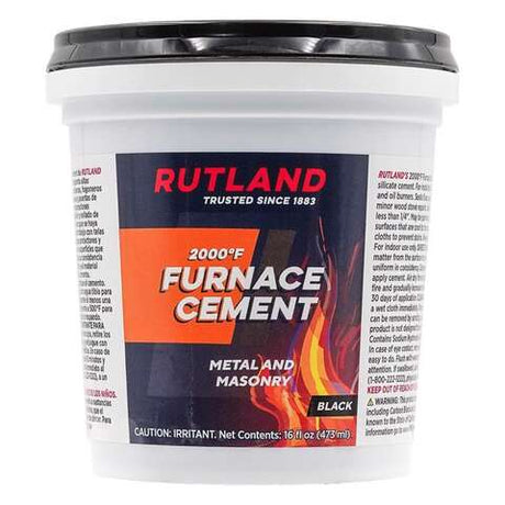 Rutland Furnace Cement, Pack of 12