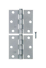 Ace 2-1/2 in. L Zinc-Plated Broad Hinge 2 pk