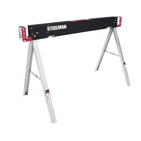 Steelman 30 in. H X 47 in. W X 22 in. D Folding Sawhorse 1100 lb. cap. 1 pc