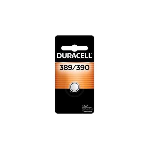 Duracell Silver Oxide 389/390 1.5 V 80 mAh Electronic/Watch Battery 1 pk