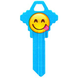 Hillman Wackey Emoji House/Office Universal Key Blank Single, Pack of 6