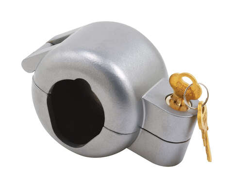 Prime-Line Painted Diecast Indoor and Outdoor Door Knob Lock-Out