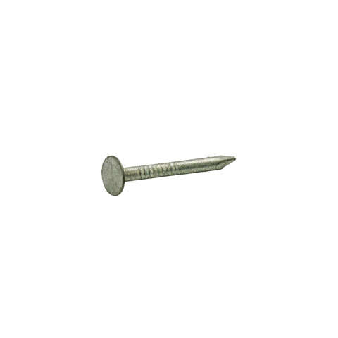 Grip-Rite 2 in. Roofing Hot-Dipped Galvanized Steel Nail Flat Head 1 lb, Pack of 12