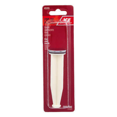 Ace 1 1/4 in. Polished Plastic Pop-Up Plunger