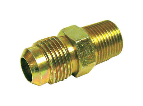 JMF Company 5/16 in. Flare X 1/8 in. D MPT Brass Adapter, Pack of 10