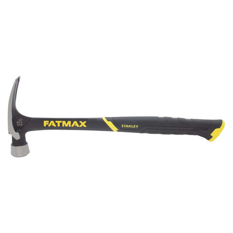 Stanley FatMax 17 oz Checkered Face Framing Hammer Steel Handle