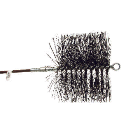 Rutland Chimney Sweep 6 in. Round Oil Tempered Chimney Brush