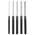 General SPC76 Pin Punch Set, 5-Piece, Steel