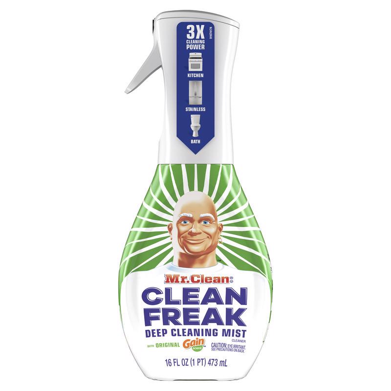 Mr. Clean Clean Freak Original Scent Deep Cleaning Mist Liquid 16 oz, Pack of 6