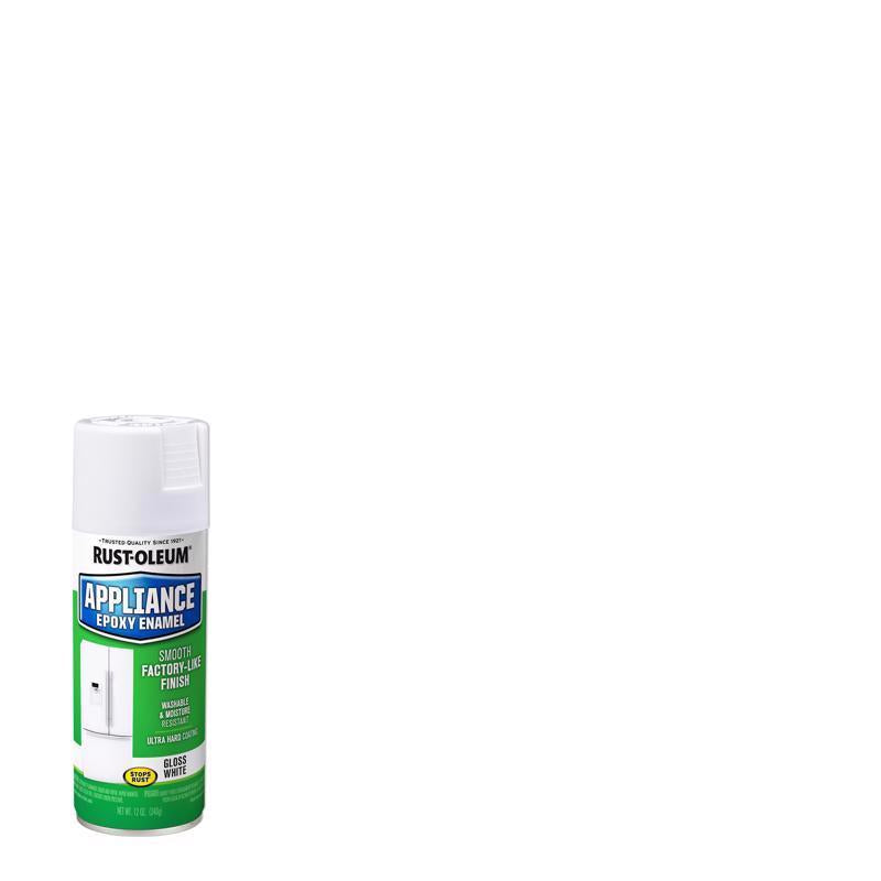 Rust-Oleum Specialty Gloss White Oil-Based Appliance Epoxy 12 oz, Pack of 6