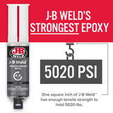 J-B Weld Extra Strength Epoxy Syringes 0.85 oz