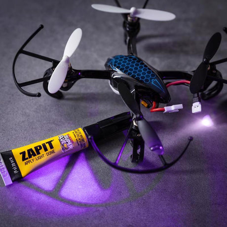 The Original Super Glue Zap It High Strength Light Cure Super Glue 0.14 oz