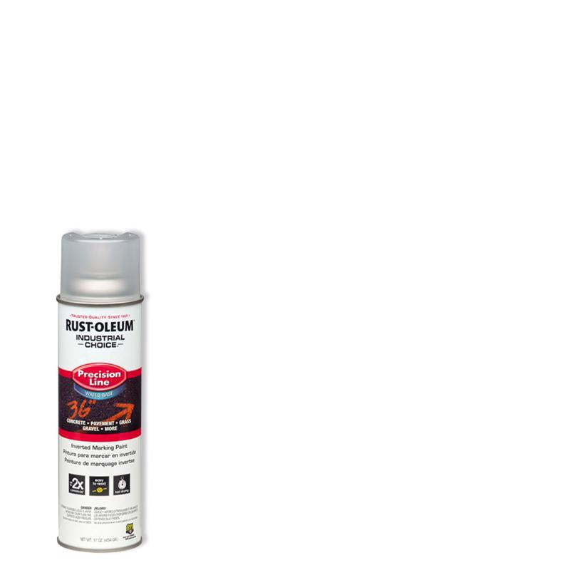 Rust-Oleum Industrial Choice Clear Inverted Marking Paint 17 oz, Pack of 6