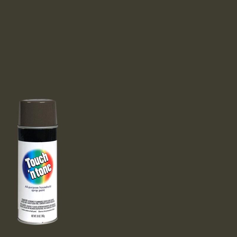 Rust-Oleum Touch 'N Tone Gloss Dove Gray Spray Paint 10 oz, Pack of 6