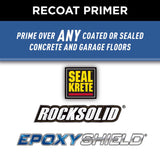 Rust-Oleum Garage and Interior Gray Matte Water-Based Primer 1 gal, Pack of 2
