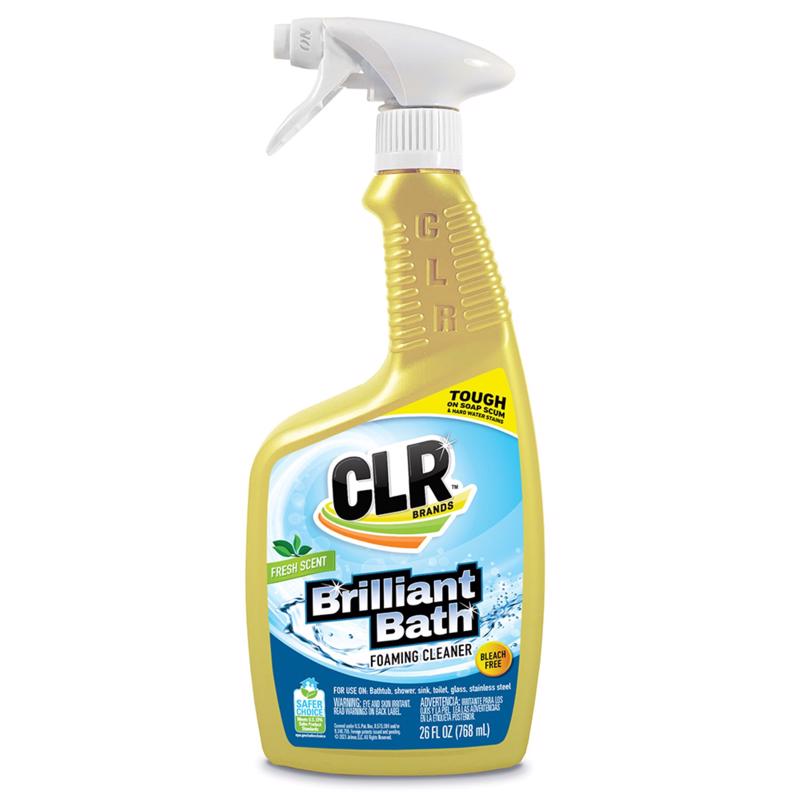 CLR Fresh Scent Bathroom Cleaner 26 oz Liquid, Pack of 6