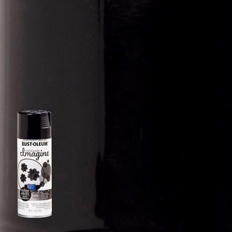 Rust-Oleum Imagine Craft & Hobby Gloss Black Basecoat Spray Paint 11 oz, Pack of 4