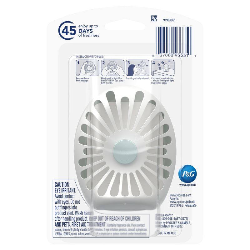 Febreze Small Spaces Original Gain Scent Air Freshener 0.25 oz Liquid 1 pk, Pack of 6