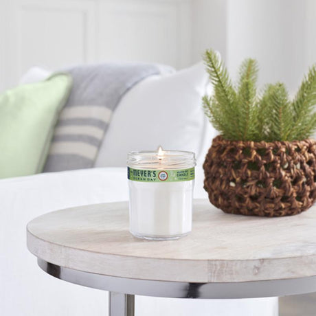 Mrs. Meyer's Clean Day White Iowa Pine Scent Soy Candle 7.2 oz, Pack of 6