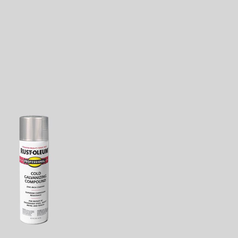 Rust-Oleum Stops Rust Matte Cold Gray Galvanizing Compound Spray 20 oz