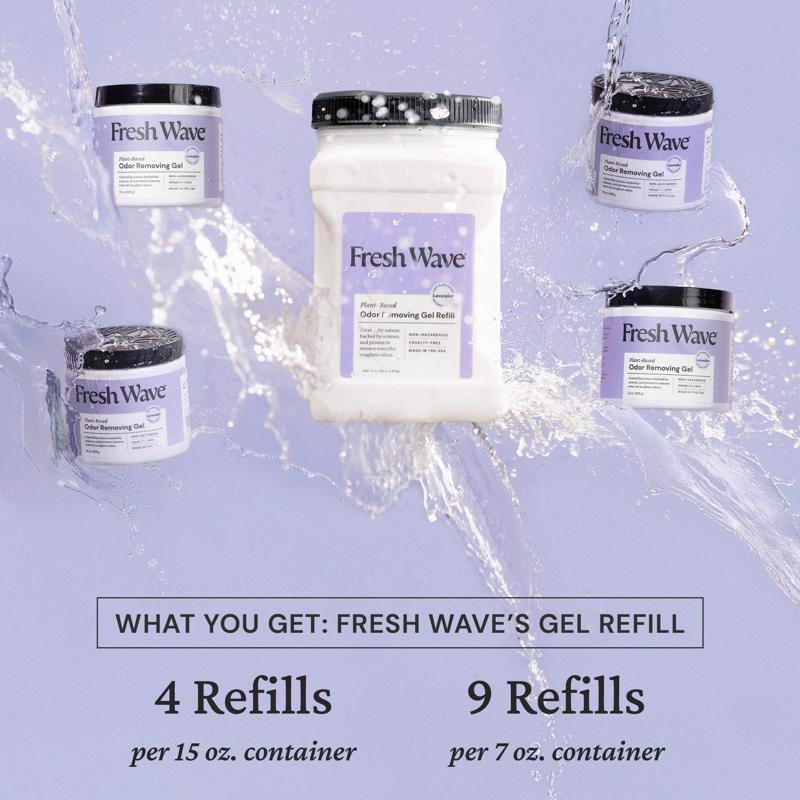 Fresh Wave Lavender Scent Air Freshener Refill 63 oz Gel