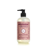 Mrs. Meyer's Clean Day Rose Scent Liquid Hand Soap 12.5 oz, Pack of 6