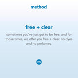 Method Free & Clear Scent Laundry Detergent Liquid 53.5 oz 1 pk, Pack of 4