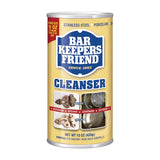 Bar Keepers Friend No Scent Stainless Steel Cleaner & Polish 15 oz Powder, Pack of 12