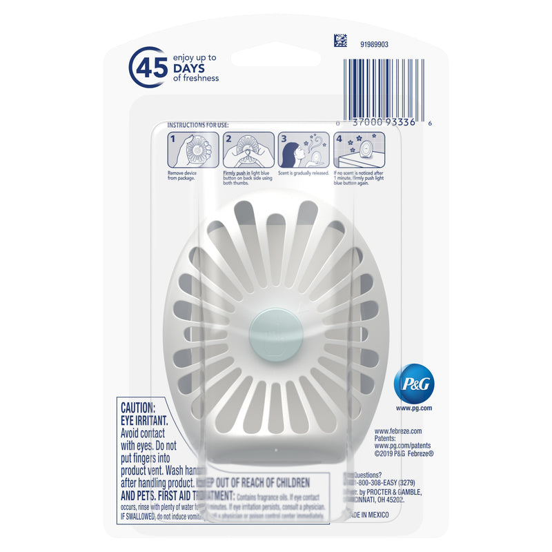 Febreze Small Spaces Linen & Sky Scent Air Freshener 0.25 oz Liquid, Pack of 6
