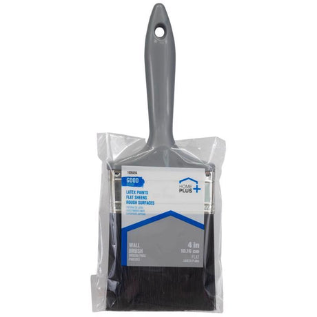 Home Plus Good 4 in. Flat Paint Brush, Pack of 12
