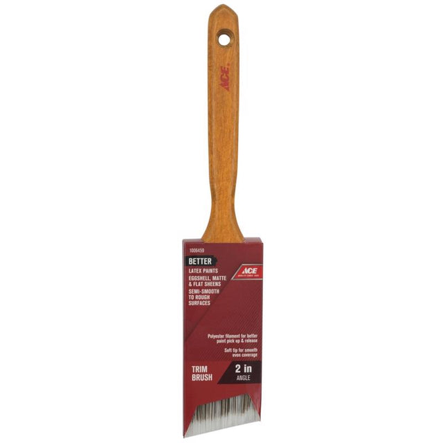 Ace Better 2 in. Angle Paint Brush, Pack of 6