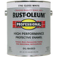 Rust-Oleum Indoor and Outdoor Gloss White Oil-Based Enamel Protective Paint 1 gal, Pack of 2