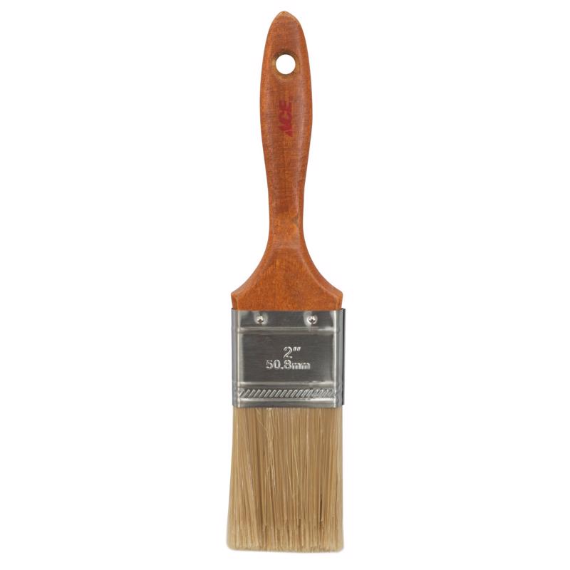 Ace Better 2 in. Flat Paint Brush, Pack of 6