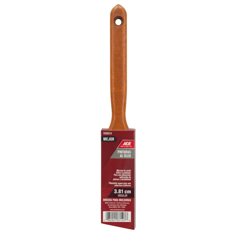 Ace Better 1-1/2 in. Angle Paint Brush, Pack of 6