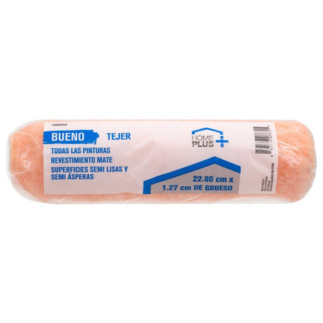 Home Plus Good Polyester Knit 9 in. W X 1/2 in. Paint Roller Cover 1 pk, Pack of 12