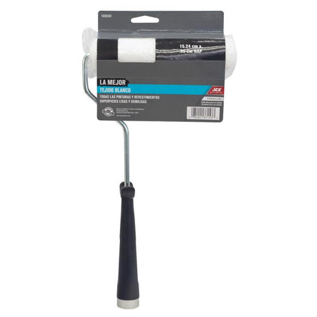 Ace Best Woven Fabric 6 in. W X 3/8 in. Mini Paint Roller with Frame 1 pk, Pack of 5
