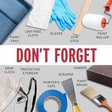 Rust-Oleum Brown Flat Primer 1 gal, Pack of 2