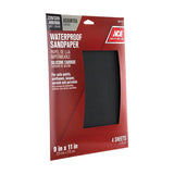 Ace 11 in. L X 9 in. W Assorted Grit Silicon Carbide Sandpaper 4 pk, Pack of 10