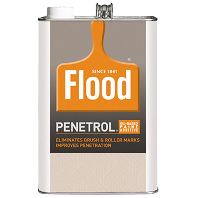 Flood FLD4-01 Oil-Based Paint Additive, Clear, Liquid, 1 gal, Can, Pack of 4