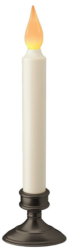 Xodus Innovations FPC1205A-2-72 Window Candle, 8-7/8 in H Candle, AA Alkaline Battery, LED Bulb, Amber Bulb, Pack of 72