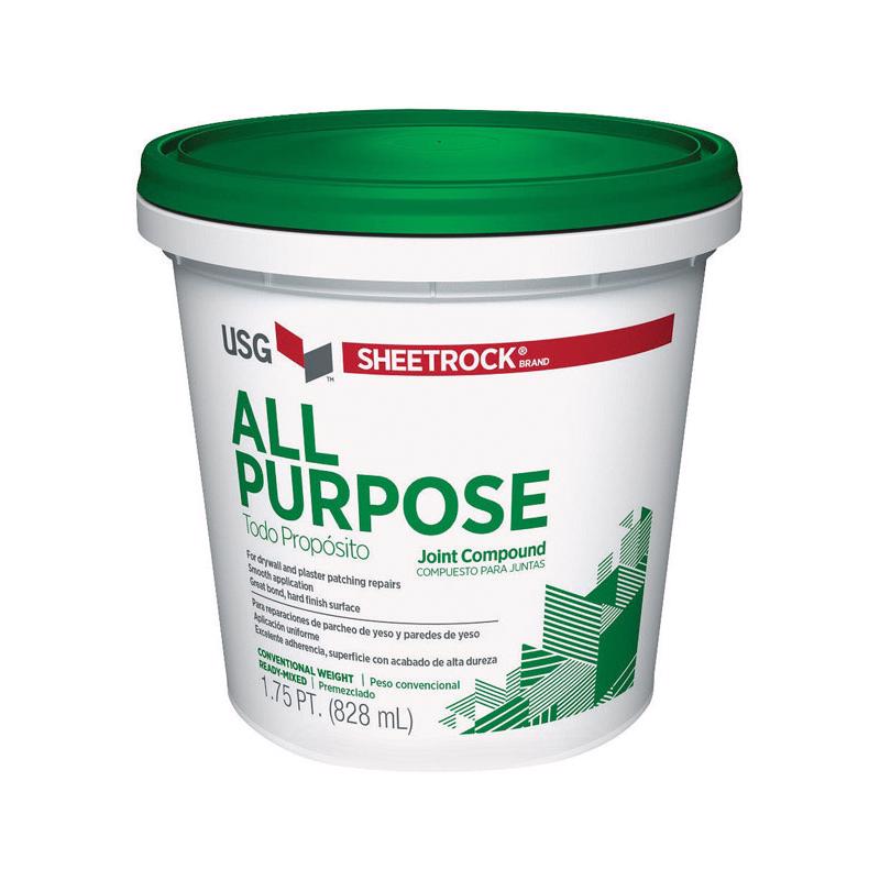 USG Sheetrock White All Purpose Joint Compound 1.75 pt, Pack of 6