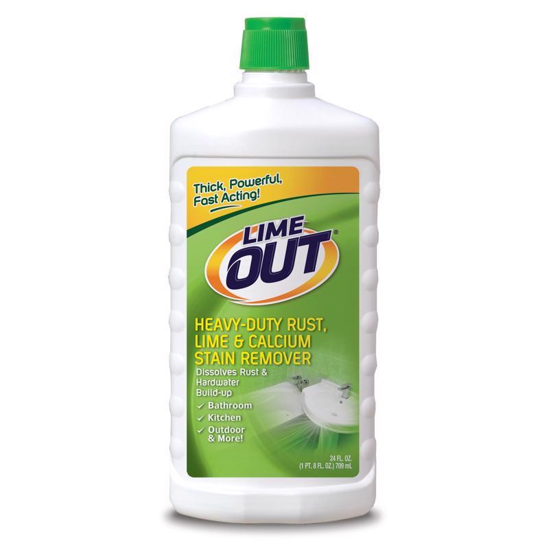 LimeOut Extra No Scent Rust & Calcium Stain Remover 24 oz Liquid, Pack of 6