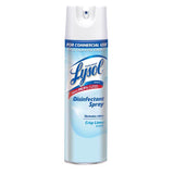 Lysol Crisp Linen Scent Disinfectant Spray 19 oz 1 pk, Pack of 12