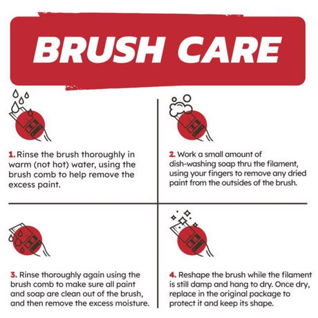 Ace Better 2 in. Angle Paint Brush, Pack of 6