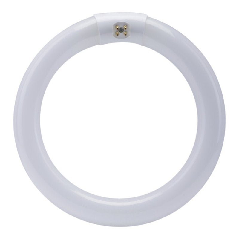 Feit Electric FC8T9/WW Fluorescent Circular Bulb, 22 W, T9 Lamp, G10Q 4-Pin Lamp Base, 1150 Lumens, 3000 K Color Temp