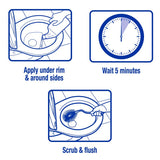 Zep Wintergreen Scent Acidic Toilet Bowl Cleaner 32 oz Liquid, Pack of 12