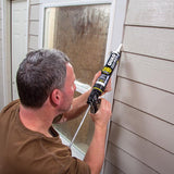 OSI Quad Clear Polymer Window and Door Sealant 9 oz, Pack of 12