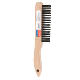 Warner 4 in. W X 11 in. L Carbon Steel Wire Brush, Pack of 6